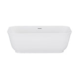 Mina-67-WHT Freestanding Bathtub