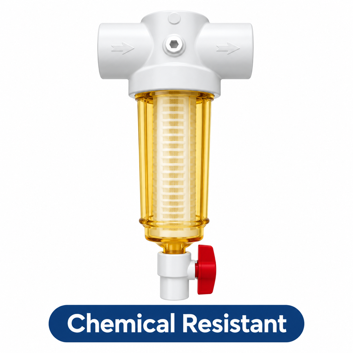 Rusco 3/4" Chemical-Resistant Spin-Down Sediment Filter