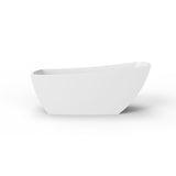 Yori-59-WHT Freestanding Bathtub
