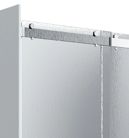 A&E Bath Flora 60 Raindrop Glass Shower Kit