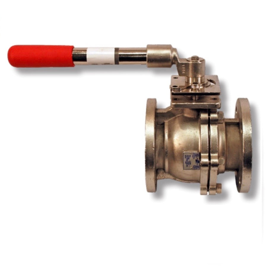 AV 4000 Series - CF8M Stainless Steel Flanged -Raised Face - Full Port Ball Valve 150# (4001 1 1/2" - 6")