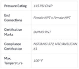 AV ScaleRX - ScaleRx Scale Prevention System (ScaleRX 3/4" - 1") Box Qty: 4