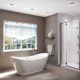 Tundra White-NF Freestanding Bathtub