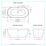 Philip-67 Freestanding Bathtub
