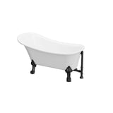 Dorya-59-BLK Freestanding Bathtub