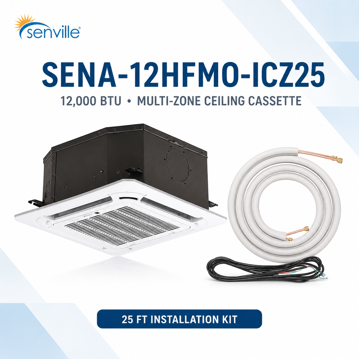 Senville Multi-Zone Ceiling-Cassette Systems