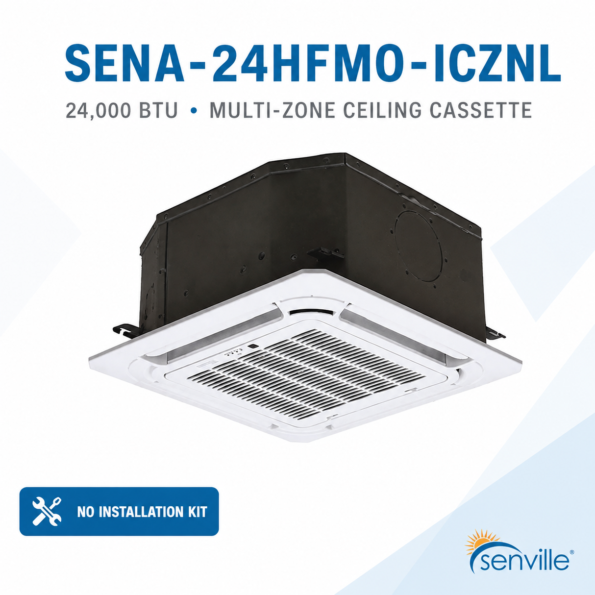 Senville Multi-Zone Ceiling-Cassette Systems