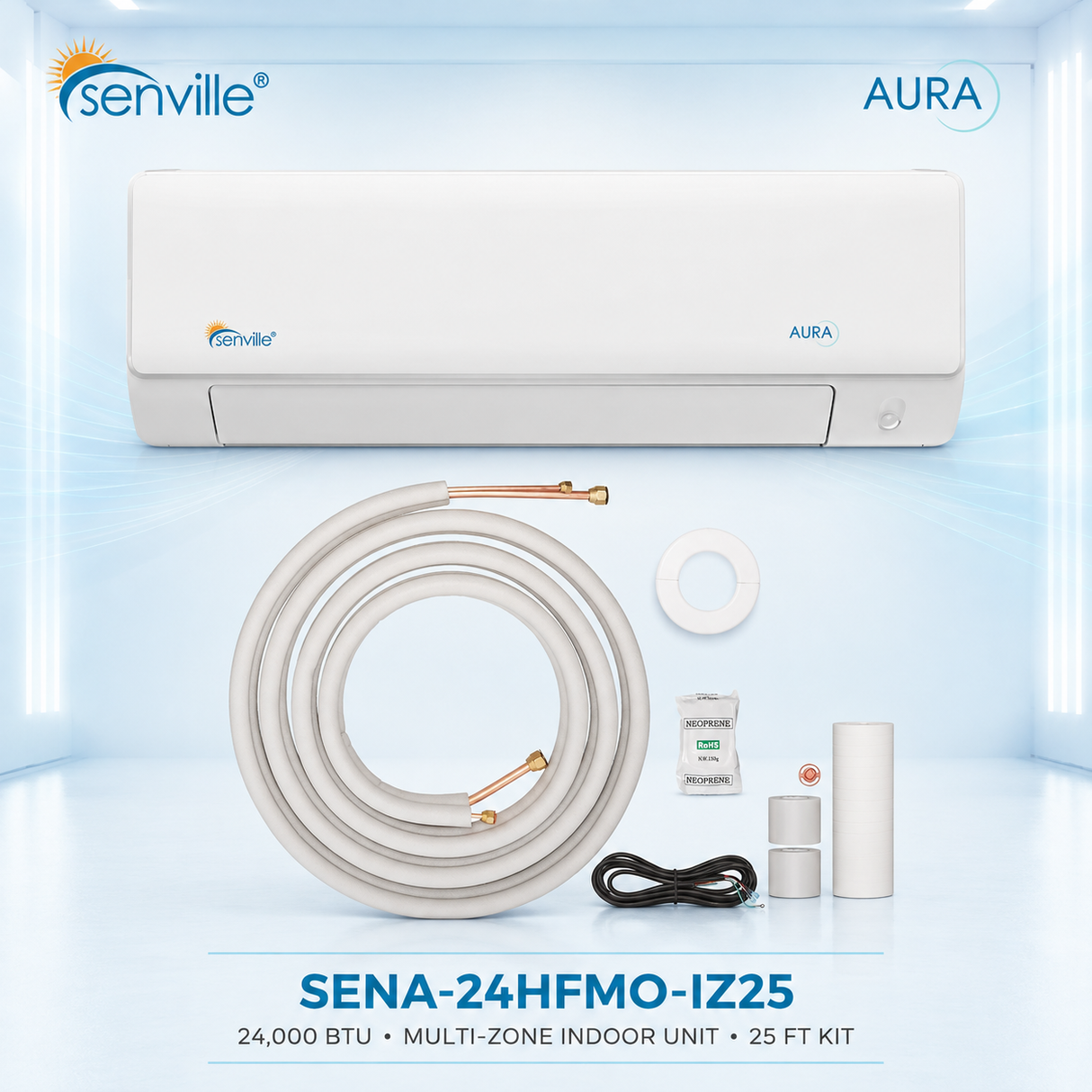 Senville AURA Multi-Zone Wall-Mounted Indoor Units
