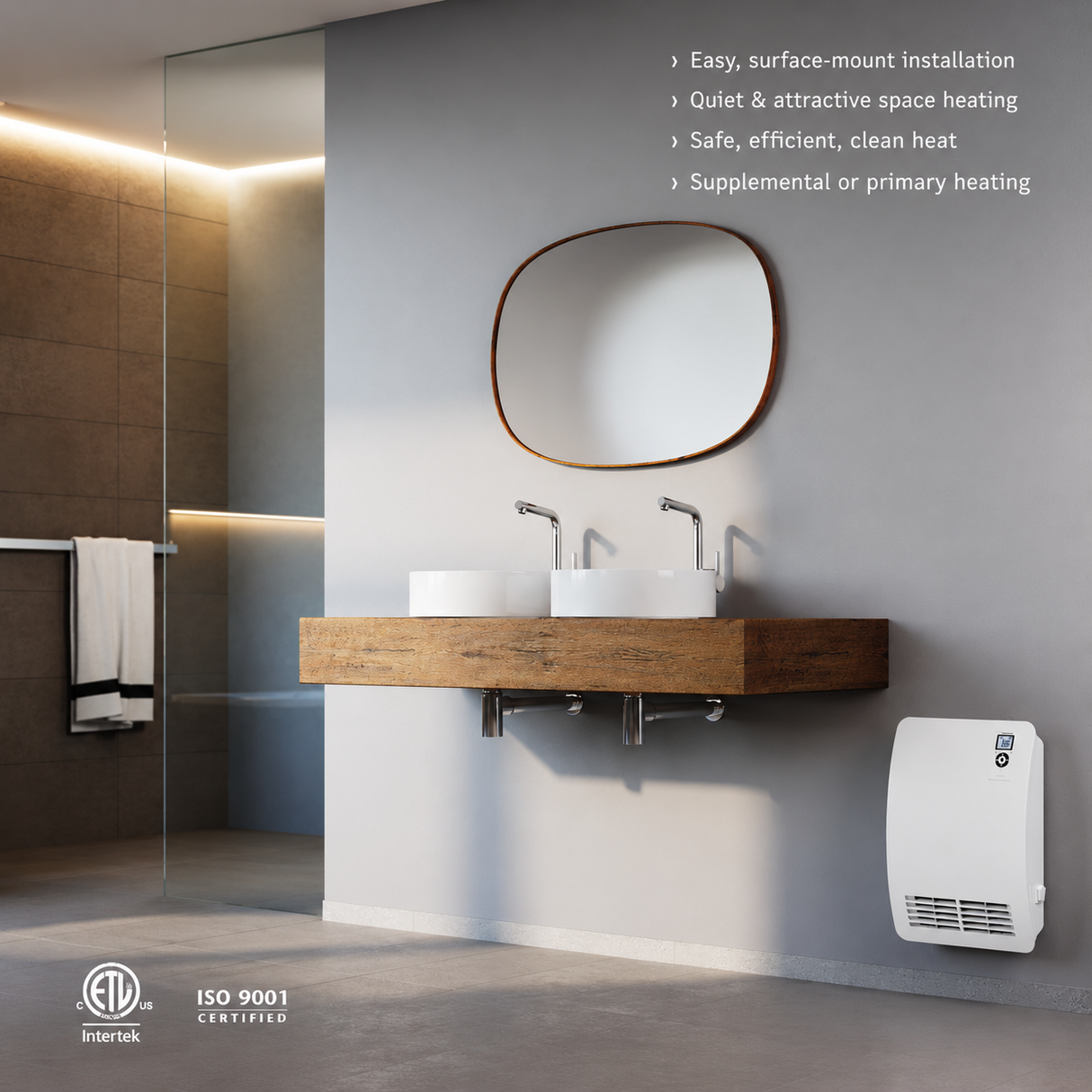 Stiebel Eltron CK 200-2 Plus Wall-Mounted Electric Fan Heaters