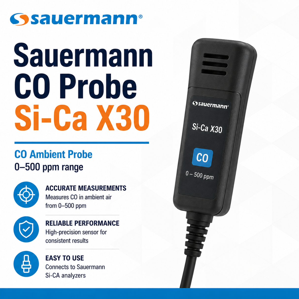 Sauermann CO Probe Si-Ca X30
