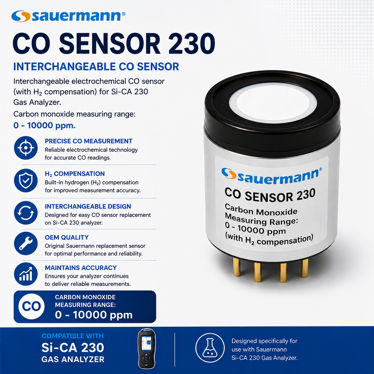 Sauermann CO Sensor 230
