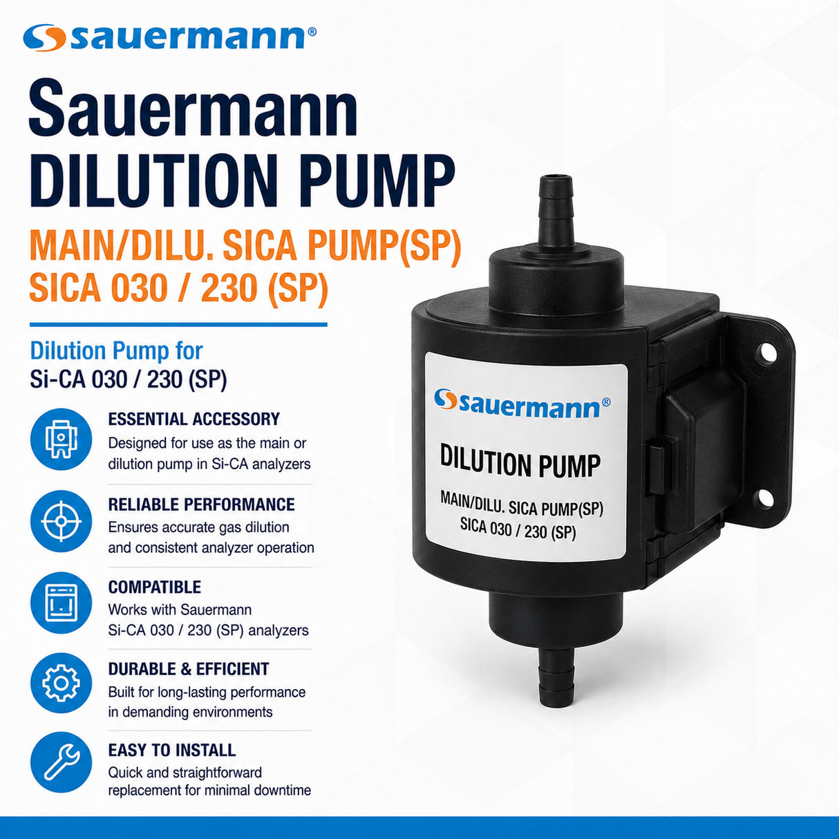 Sauermann DILUTION PUMP
