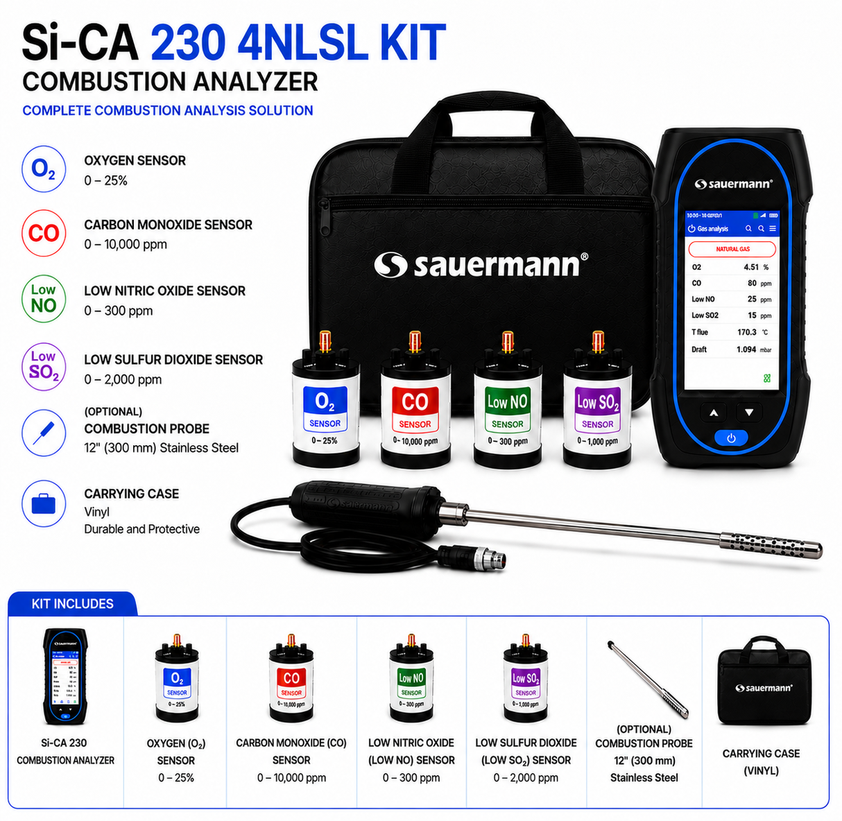 Sauermann Si-CA 230 Kit 4NLSL