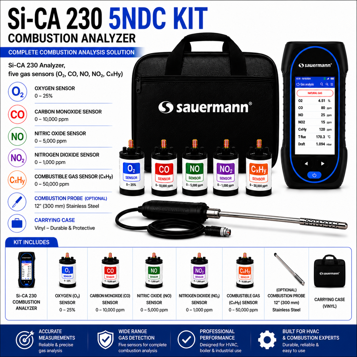 Sauermann Si-CA 230 Kit 5NDC