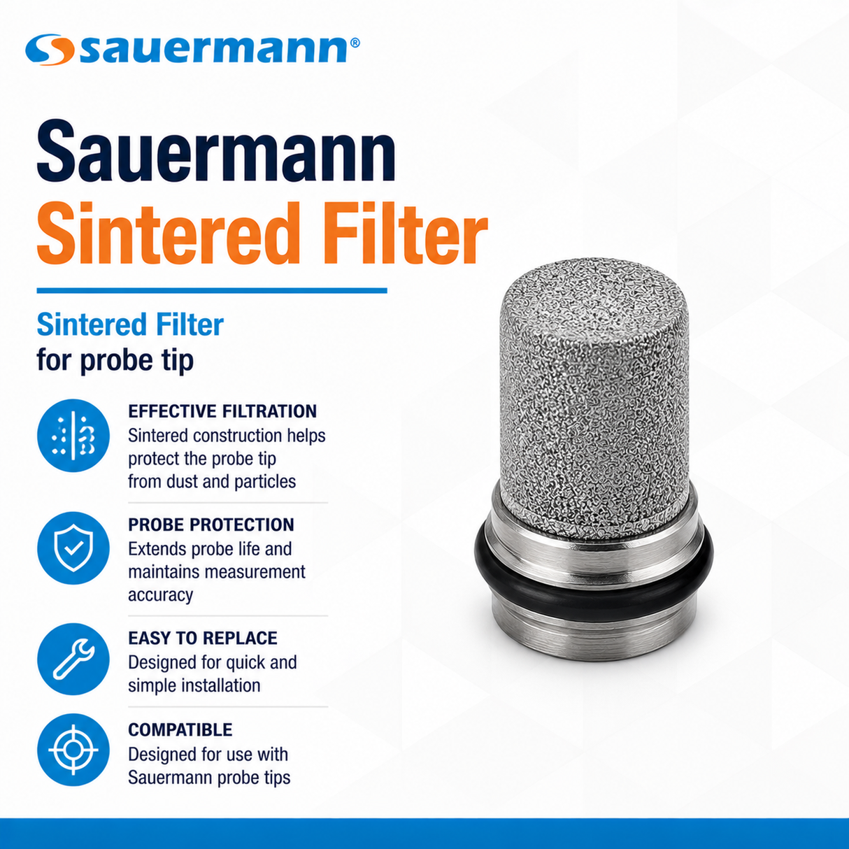 Sauermann Sintered Filter