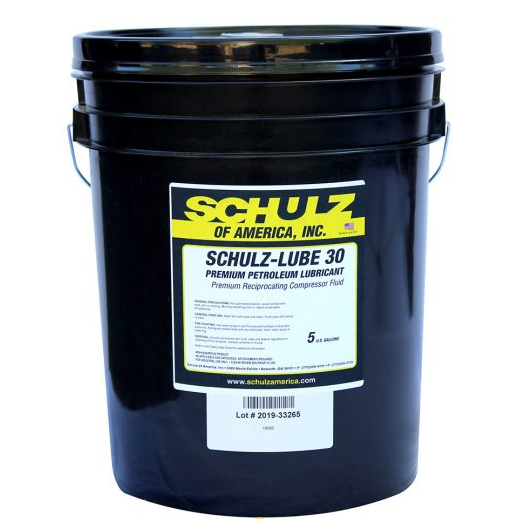 Schultz 5 Gal, 30wt, non detergent, mineral oil Schulz Lube -30- 5G