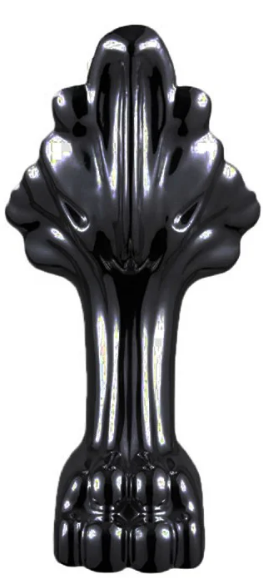 A&E Bath Diane 59" Freestanding Classical Clawfoot Acrylic Bathtub