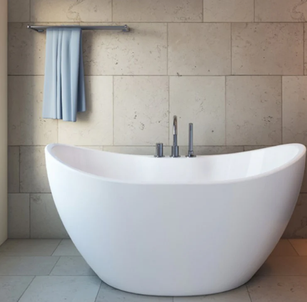 A&E Bath Serena Freestanding Renovation Acrylic Bathtub