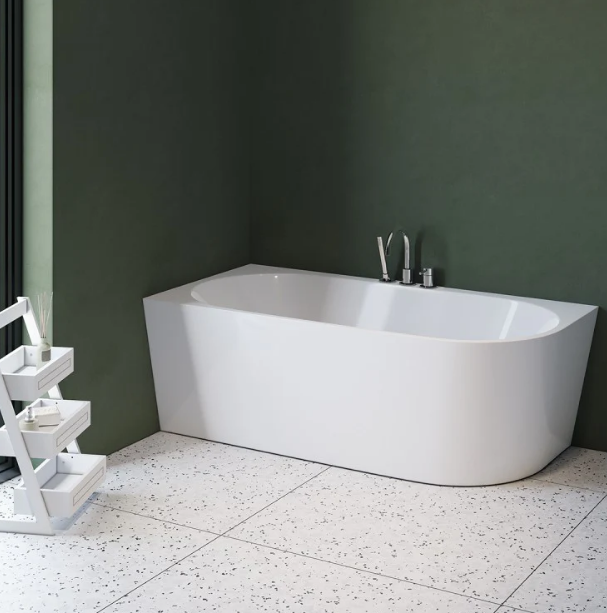 A&E Bath Brooklyn 65" Left/Right Freestanding Renovation Acrylic Bathtub