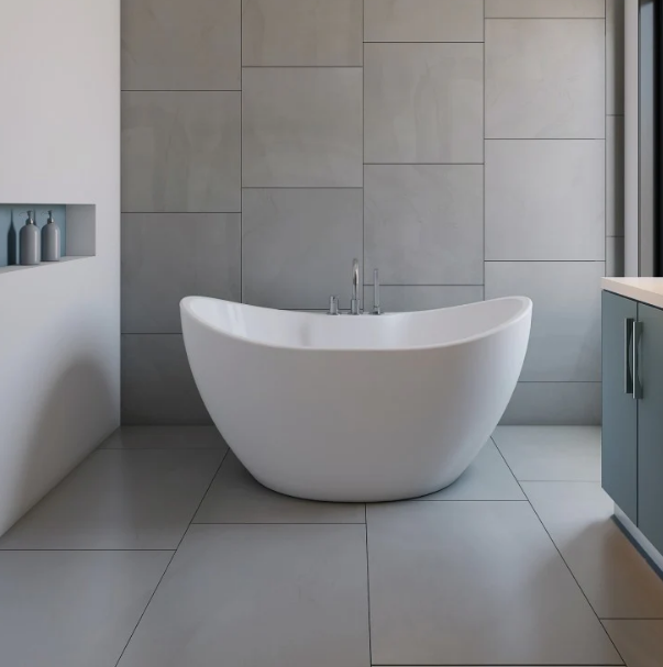 A&E Bath Serena Freestanding Renovation Acrylic Bathtub