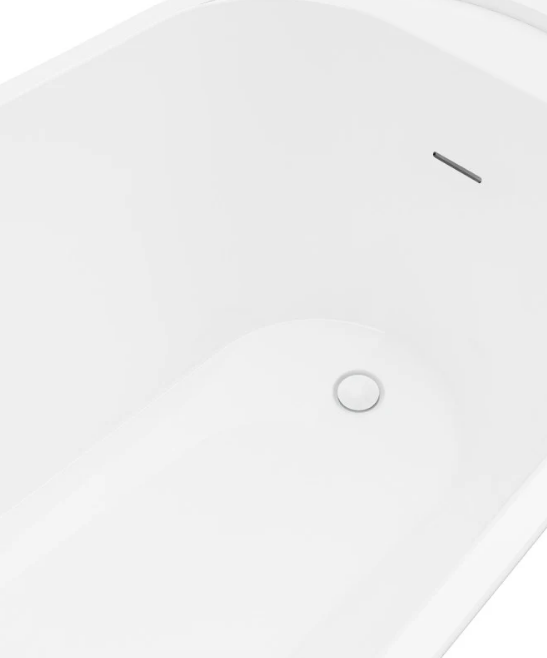 A&E Bath Addison 59"/67" Freestanding Deluxe Family Acrylic Bathtub