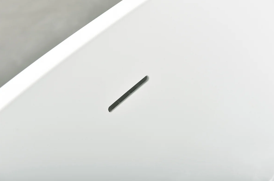 A&E Bath Anabelle 59"/67" Freestanding Deluxe Family Acrylic Bathtub