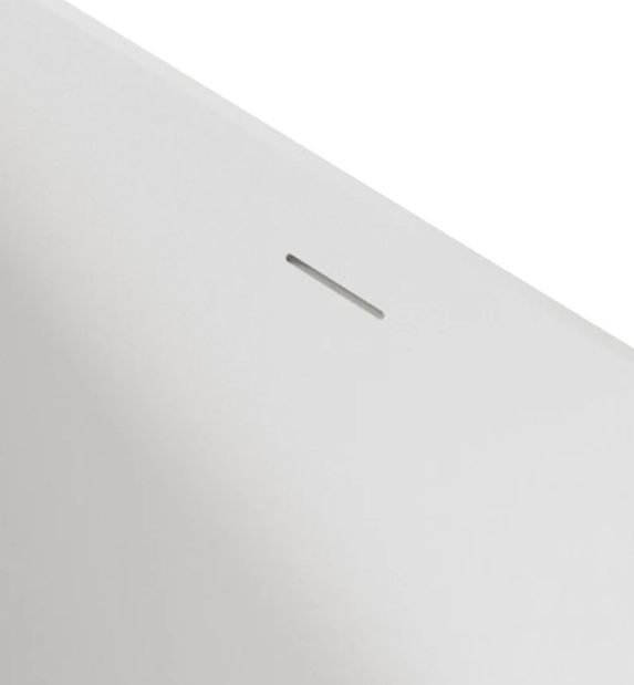 A&E Bath Lily 59"/67" Freestanding Deluxe Family Acrylic Bathtub