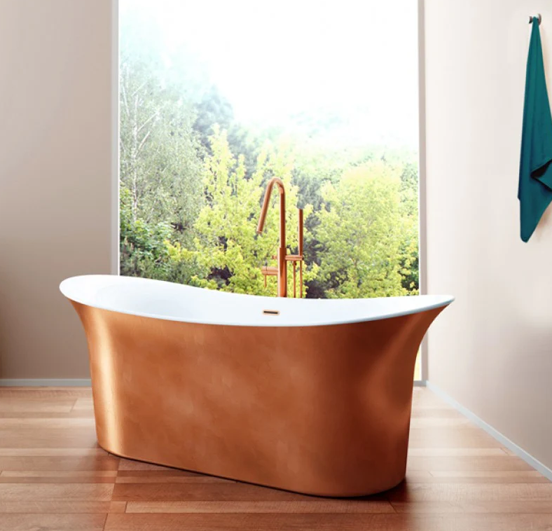 A&E Bath Vivian Freestanding Artistic Acrylic Bathtub