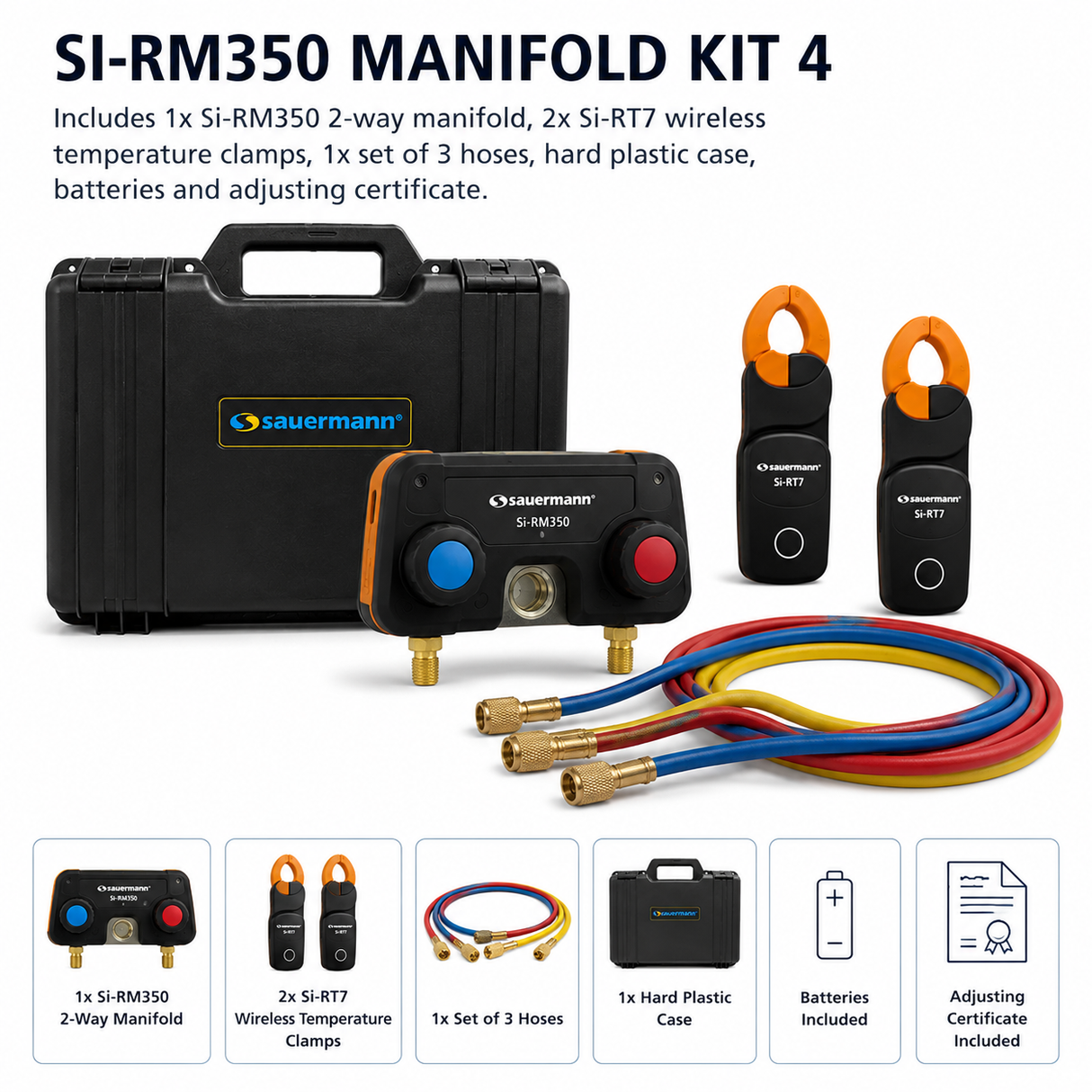 Sauermann Si-RM350 MANIFOLD KIT 4