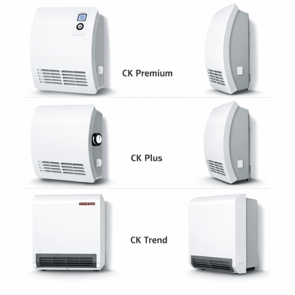 Stiebel Eltron CK 200-2 Plus Wall-Mounted Electric Fan Heaters