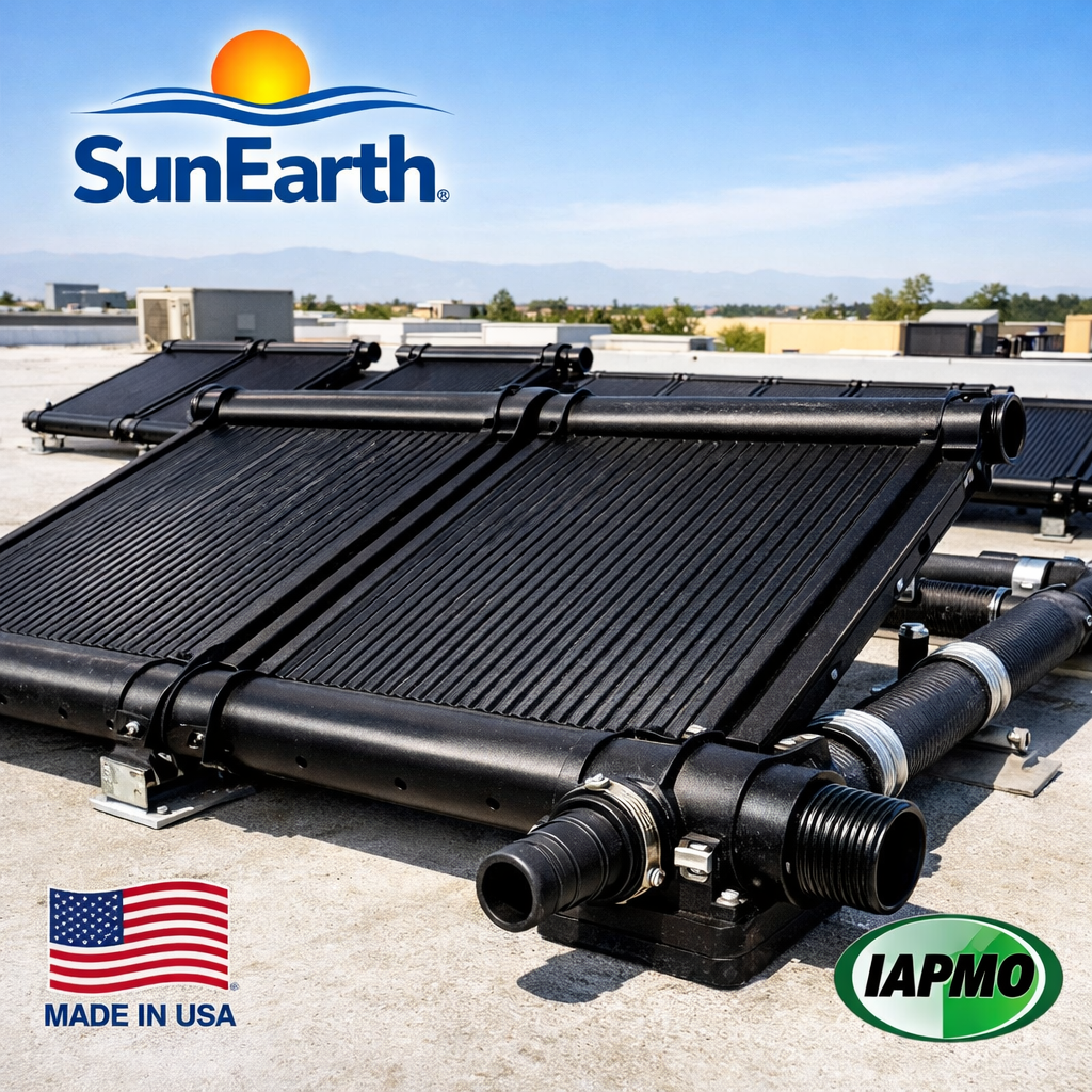 SunEarth OASIS Pool Heating Plates (OP‑40, OP-48)
