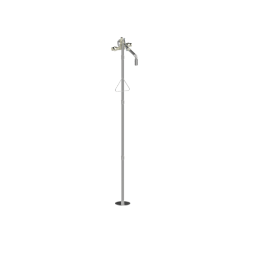Stingray T3010 Floor Mounted Drench Shower Fixture Standard - Tepid to the Core