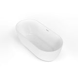 Jorimi-67-WHT Freestanding Bathtub