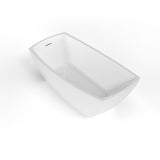 Yori-59-WHT Freestanding Bathtub