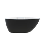 Hadiya-56-BLK Freestanding Bathtub