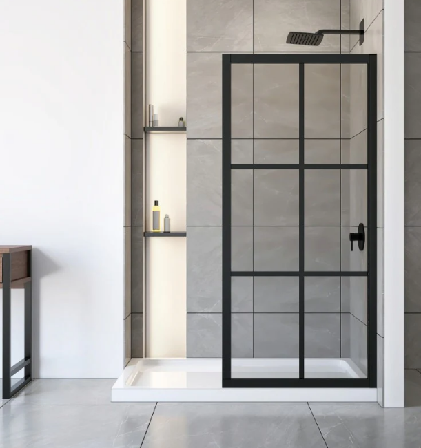 A&E Bath Leona 34 Walk In Shower Kit