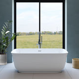 Mina-67-WHT Freestanding Bathtub