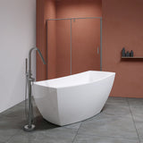 Yori-59-WHT Freestanding Bathtub