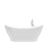 Tundra White-NF Freestanding Bathtub