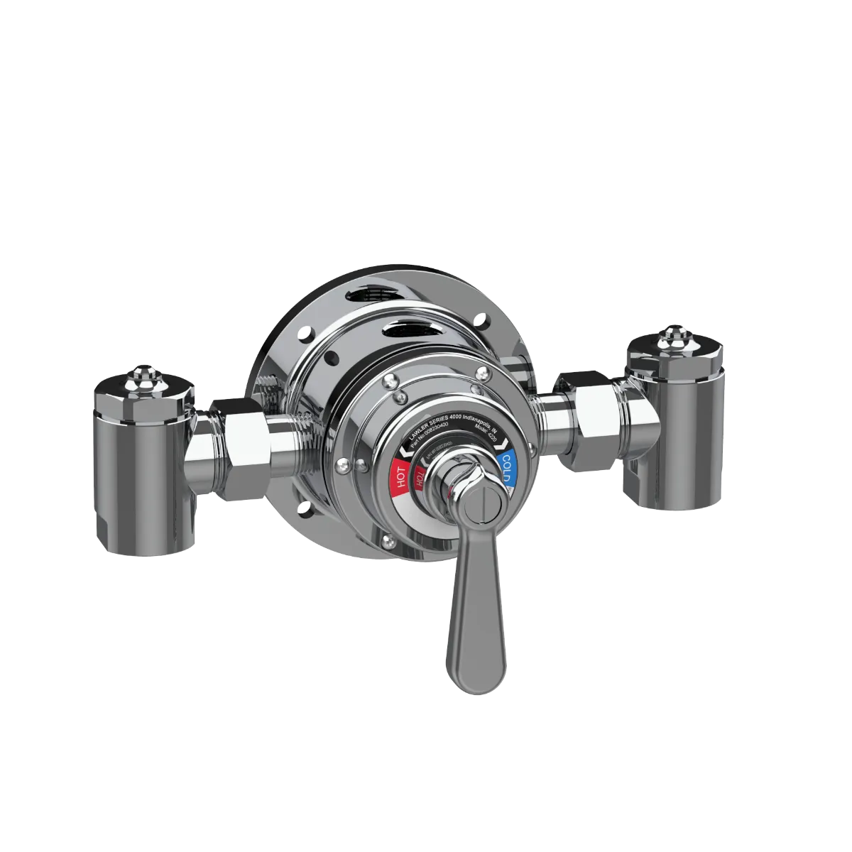 Lawler 4220 3/4" Angled Stop and Check Shower Valve 82304