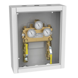 Lawler 911 Thermometer with Inlet Piping Cabinet 84701