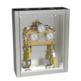 Lawler 911 Thermometer with Inlet Piping Cabinet 84701