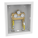 Lawler 911 Thermometer with Inlet Piping Cabinet 84701