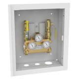 Lawler 911 Thermometer with Inlet Piping Cabinet 84701