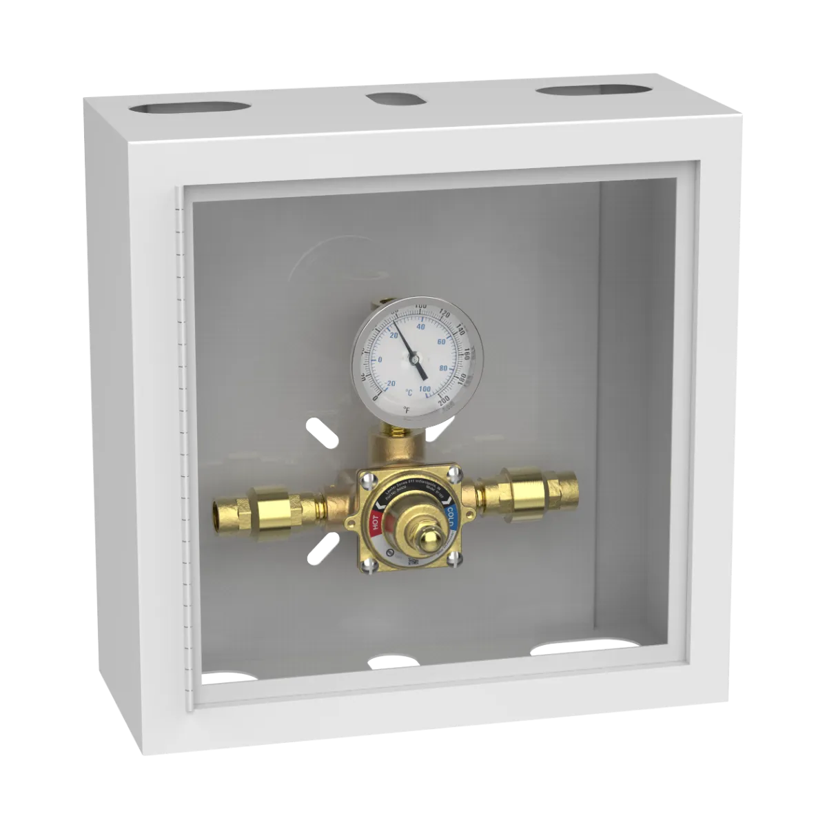 Lawler 911E/F Piped Thermometer Cabinet 84909