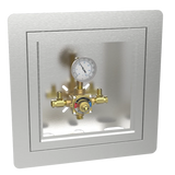 Lawler 310-50 Piped Thermometer Cabinet 86401