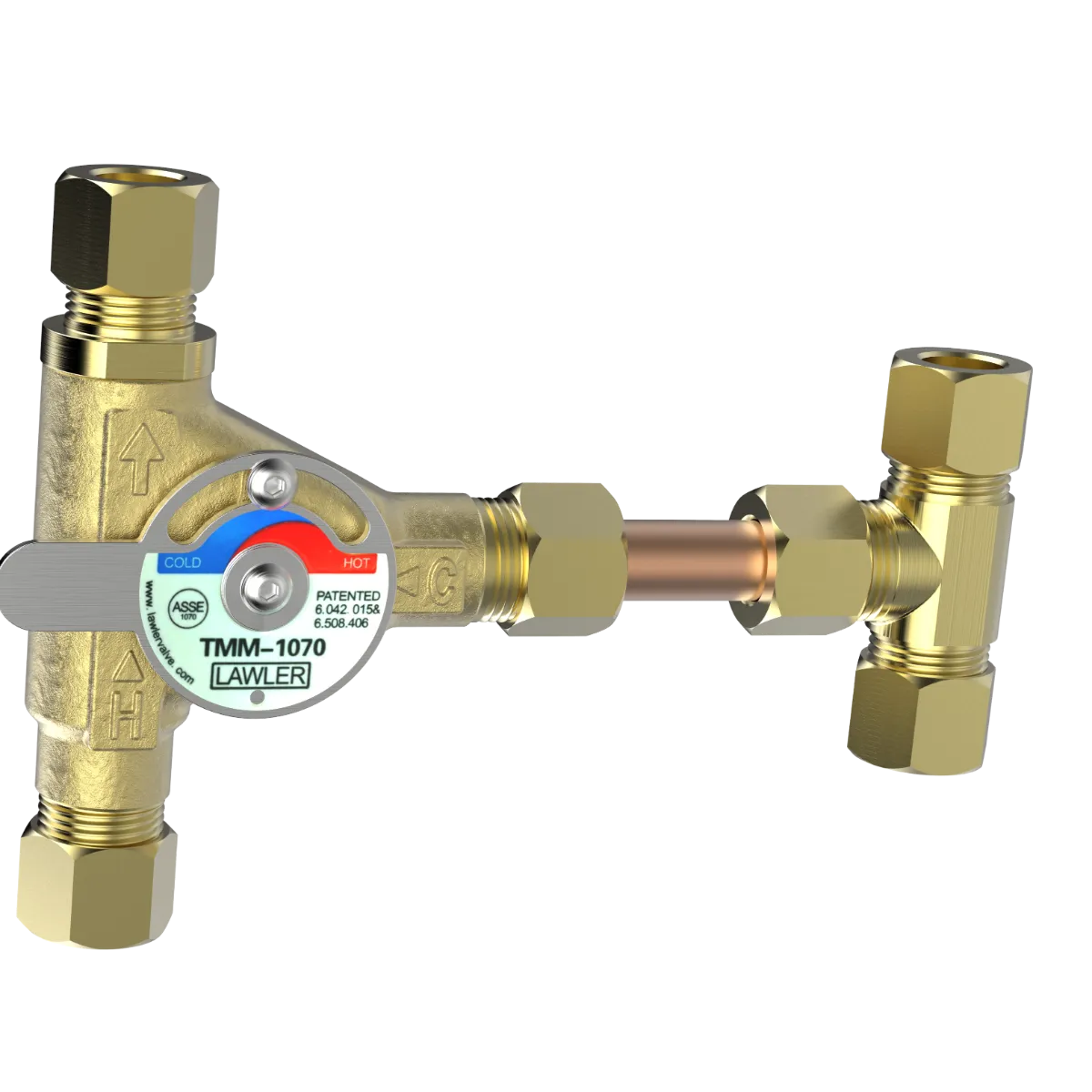 Lawler 87500-02 TMM-1070T Under the Counter Valves