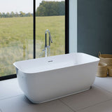 Mina-67-WHT Freestanding Bathtub