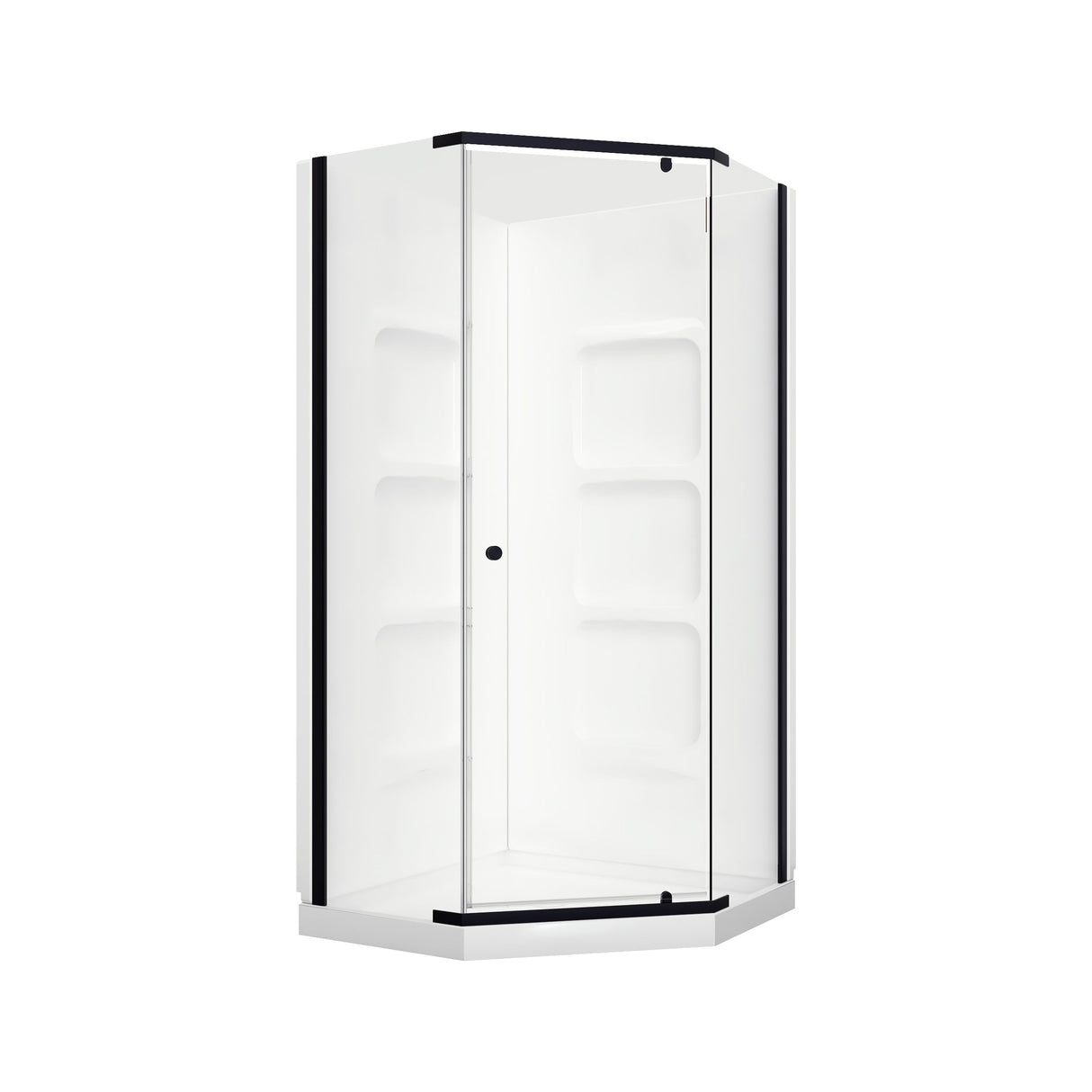 Nevada-38-BLK-KIT Shower