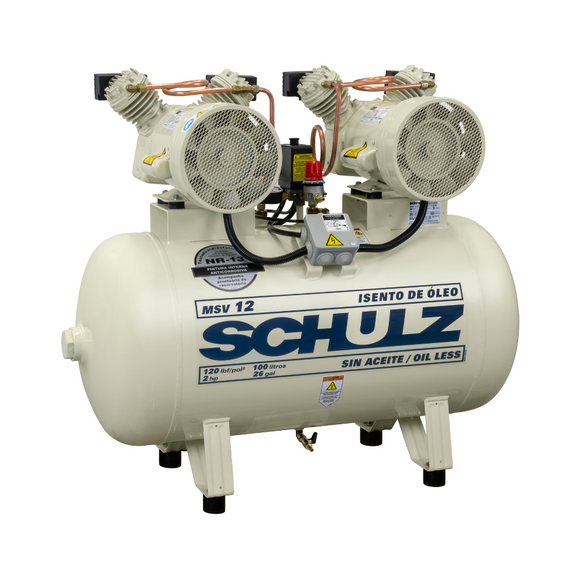 Schulz MSV 12/30 Oil Less Piston Air Compressor 930.8033-0